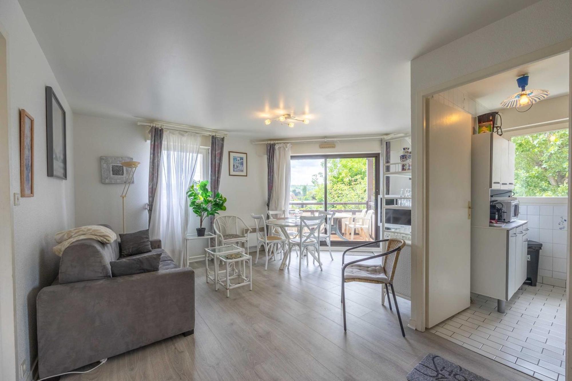 With Parking And Balcony Near The * Deauville